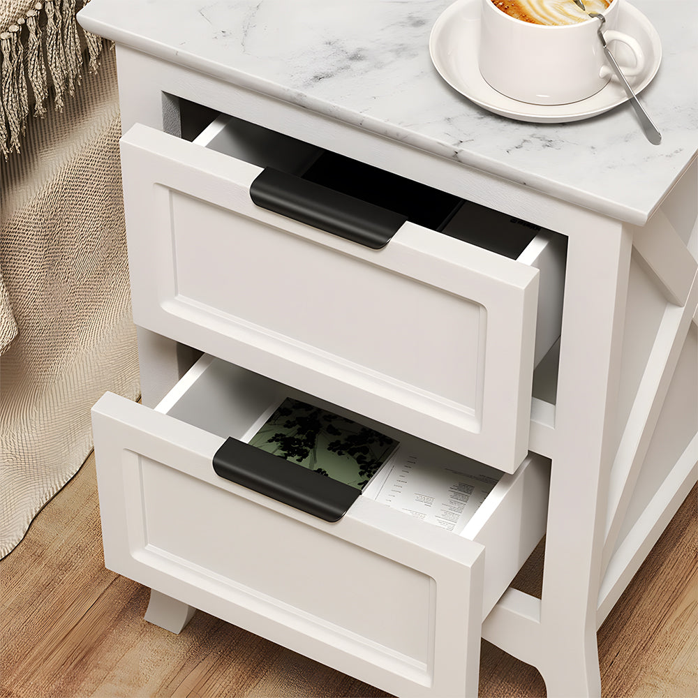 Black Adhesive Cabinet Drawer Finger Edge Pull