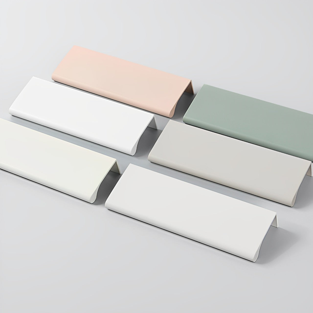 Colorful Refined Aluminum Alloy Cabinet Edge Pulls