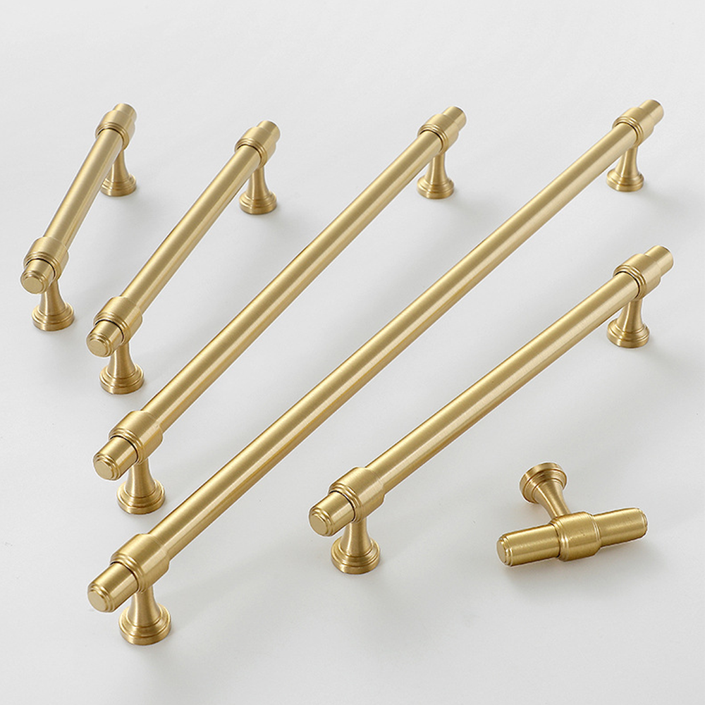 Brass Classic Bar Cabinet Drawer Pulls for Kitchen