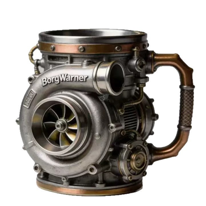 3D Turbocharger Mug - Show Your Speed And Passion