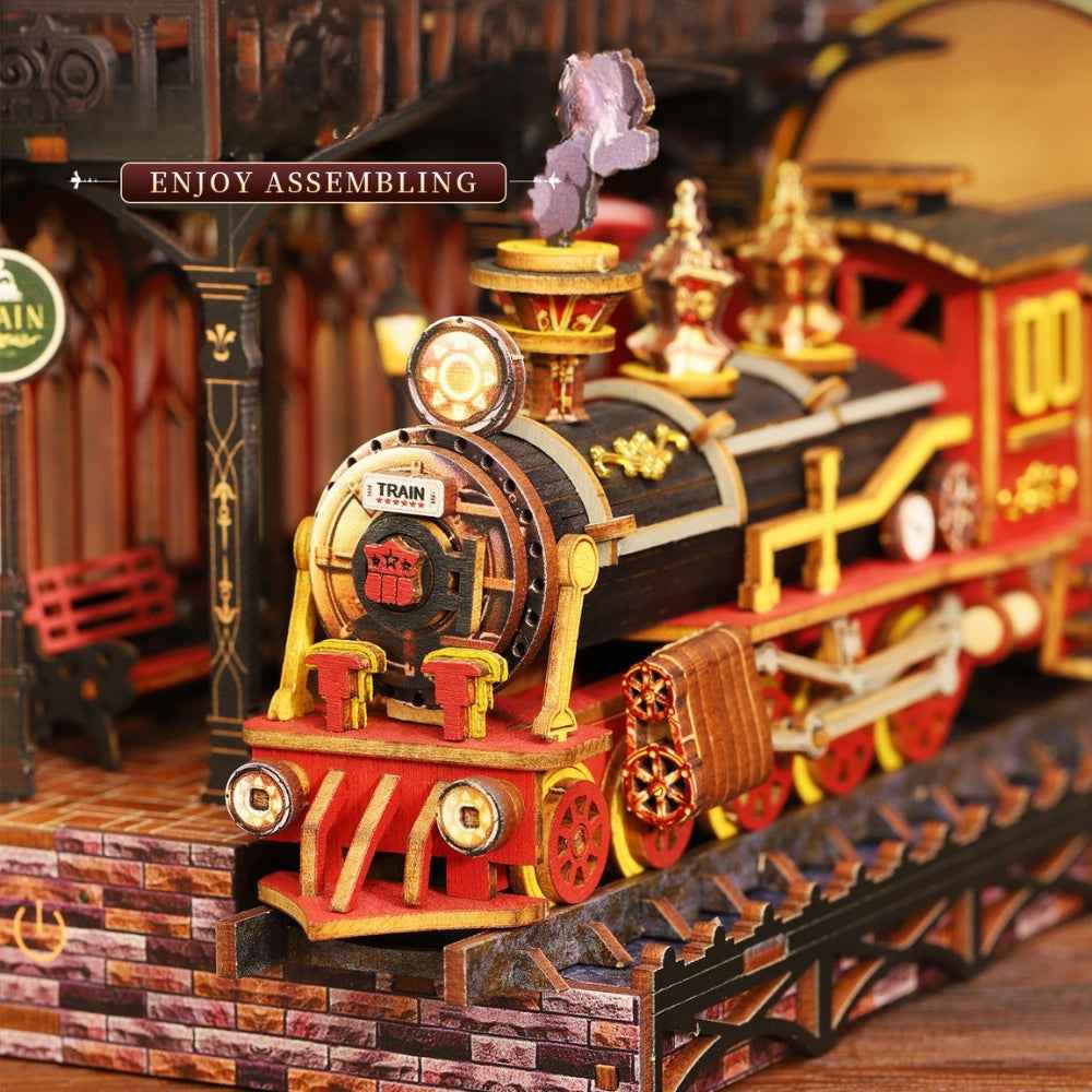 Zero Platform DIY Book Nook Kit - Craft the Station Where Dreams Depart