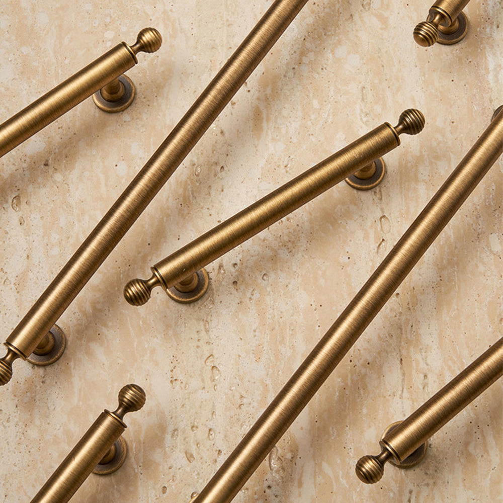 Vintage Antique Bronze Brass Cabinet Pulls for Furniture