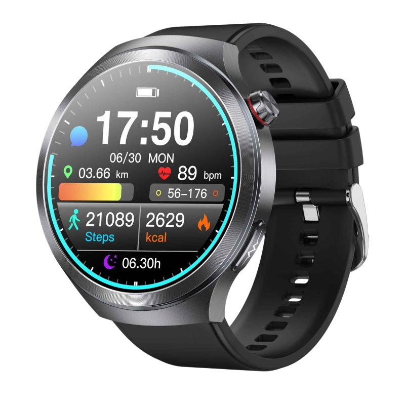 1.73 Inch Super-large AMOLED Screen  ECG HRV Sleep Blood Glucose BP SOS Emergency Call Health Management Watch