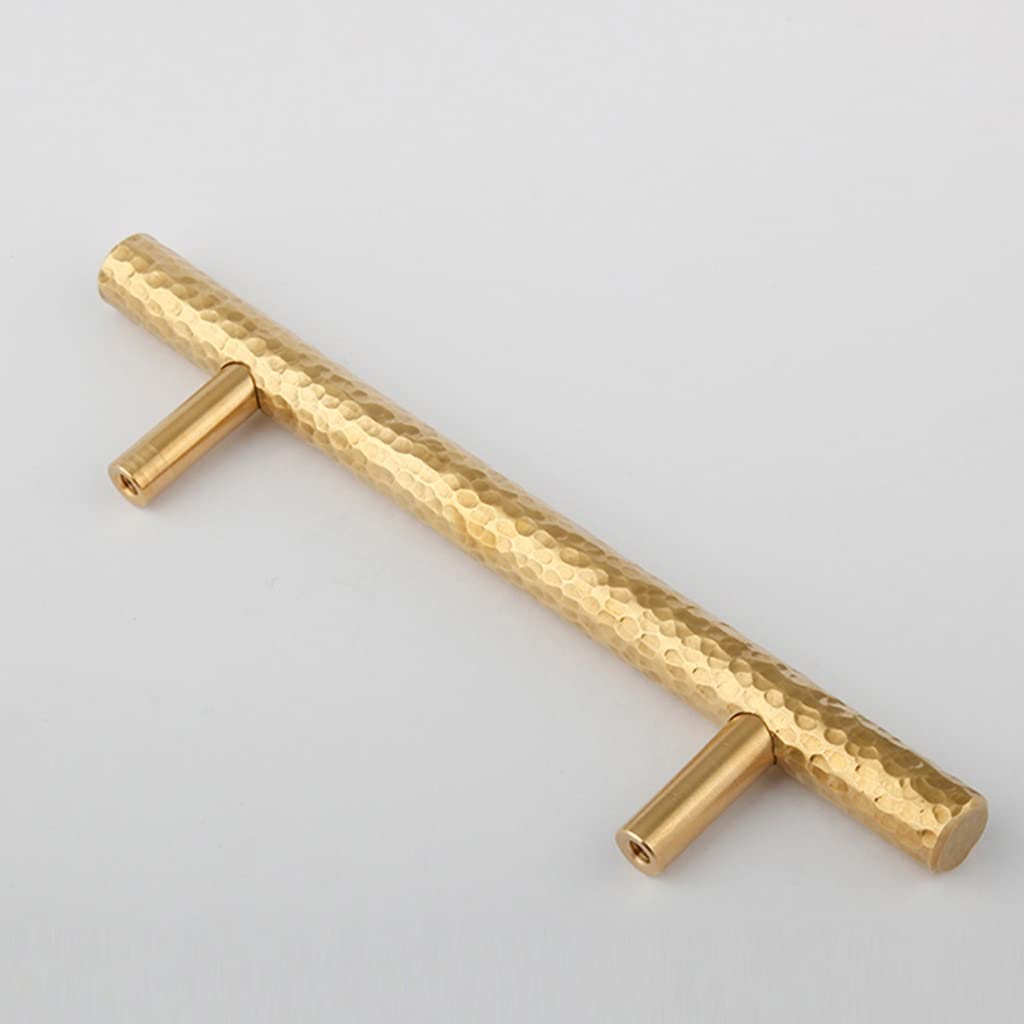 Luxury Gold Round Brass Drawer Wardrobe Door Handles