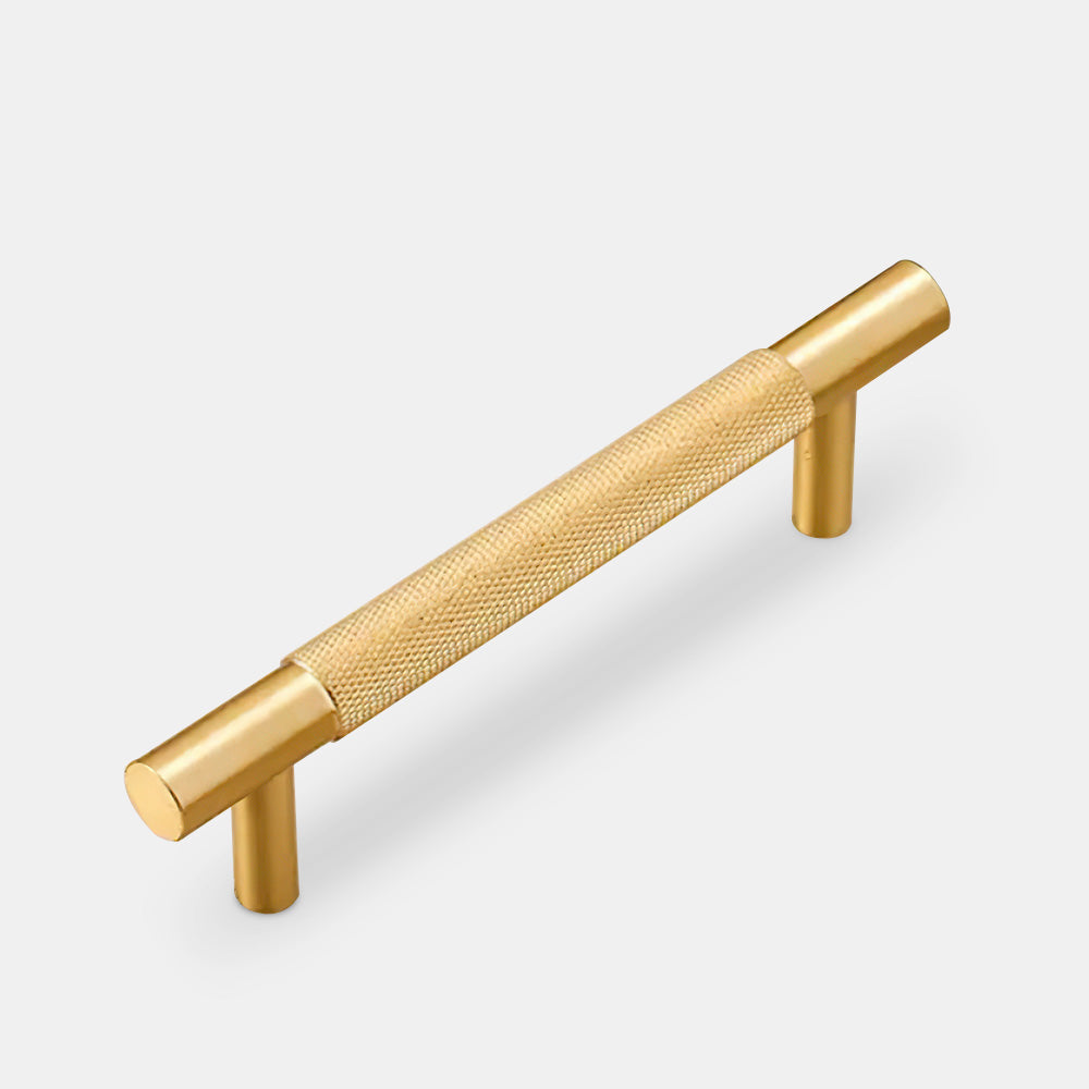 Knurled T-Bar Cabinet & Drawer Pulls Aluminum Alloy