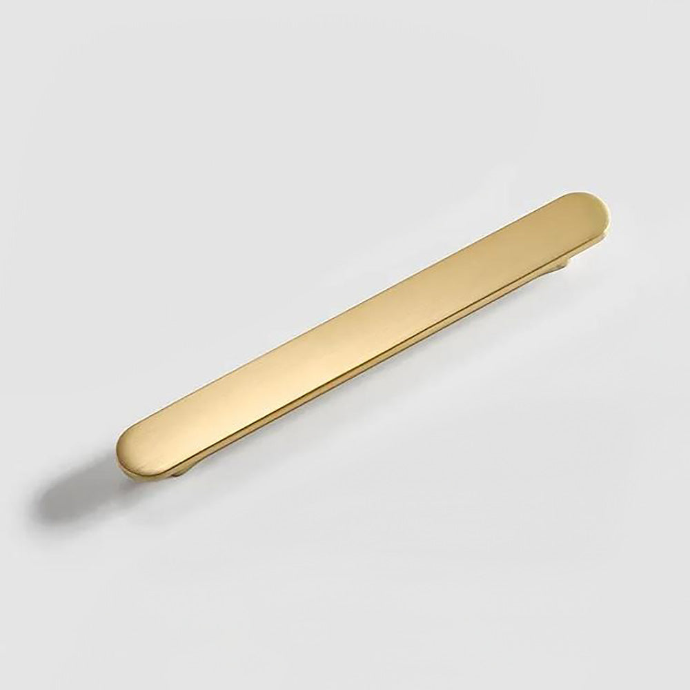 Minimalist Flat Bar Cabinet Drawer Pulls Zinc Alloy