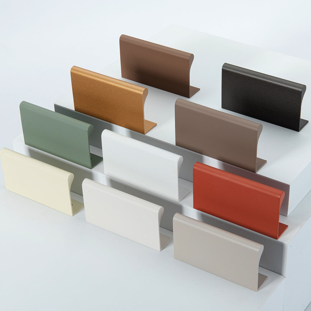 Colorful Refined Aluminum Alloy Cabinet Edge Pulls