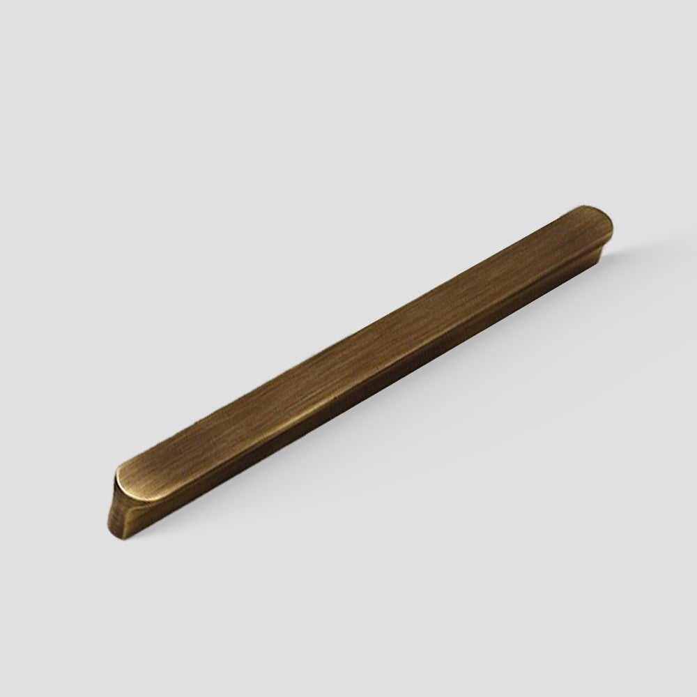 Vintage Bronze Flat Bar Cabinet Drawer Pulls Kitchen Bathroom